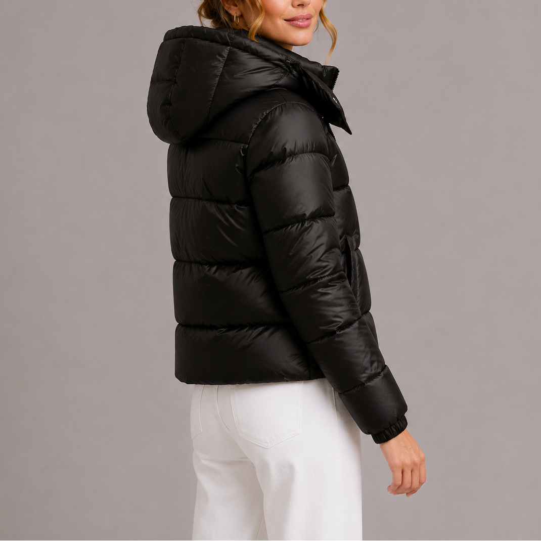 Women's Hooded Quilted Puffer Jacket