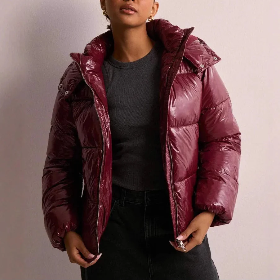 Women's Lightweight Hooded Puffer Jacket