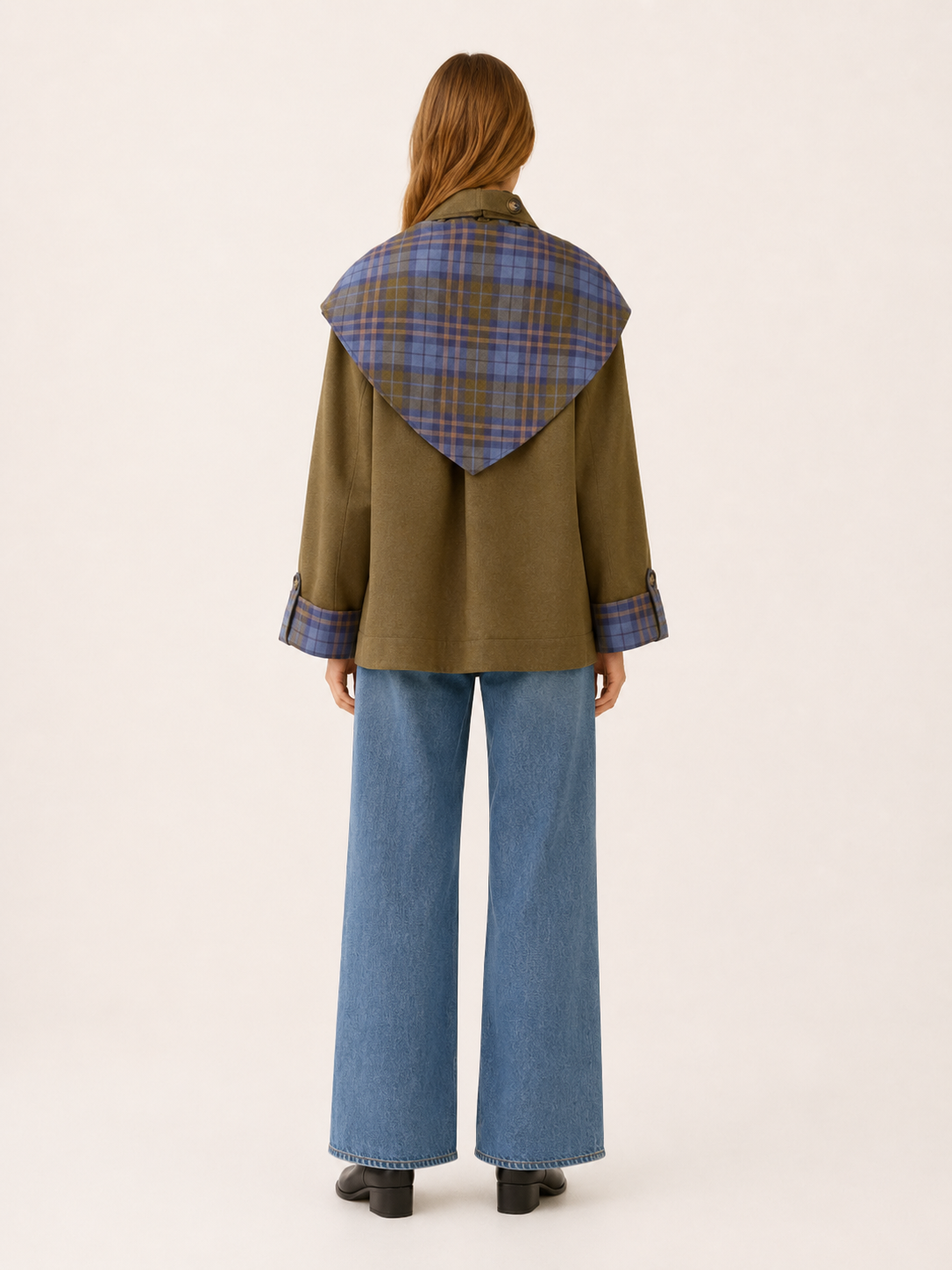 Women's Oversized Statement Collar Coat