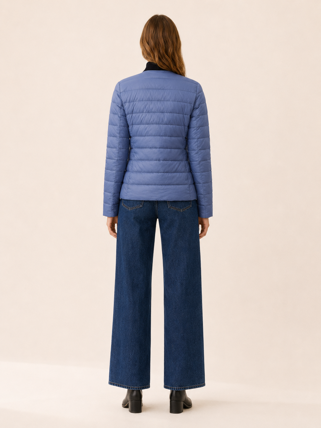 Women's Lightweight Quilted Snap Front Jacket
