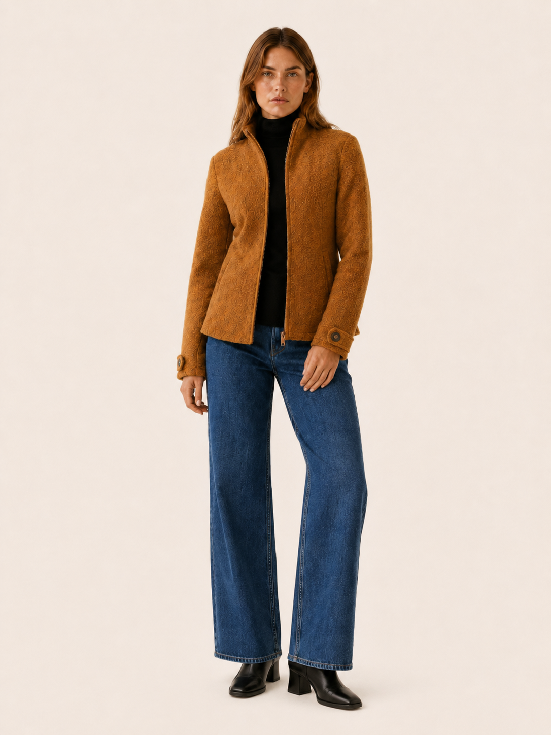 Women's Zip Front Fleece Jacket