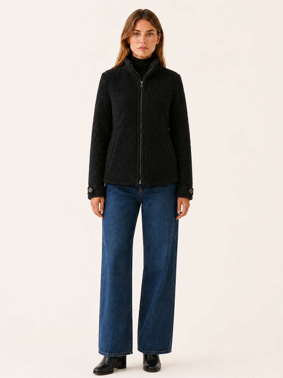 Women's Zip Front Fleece Jacket