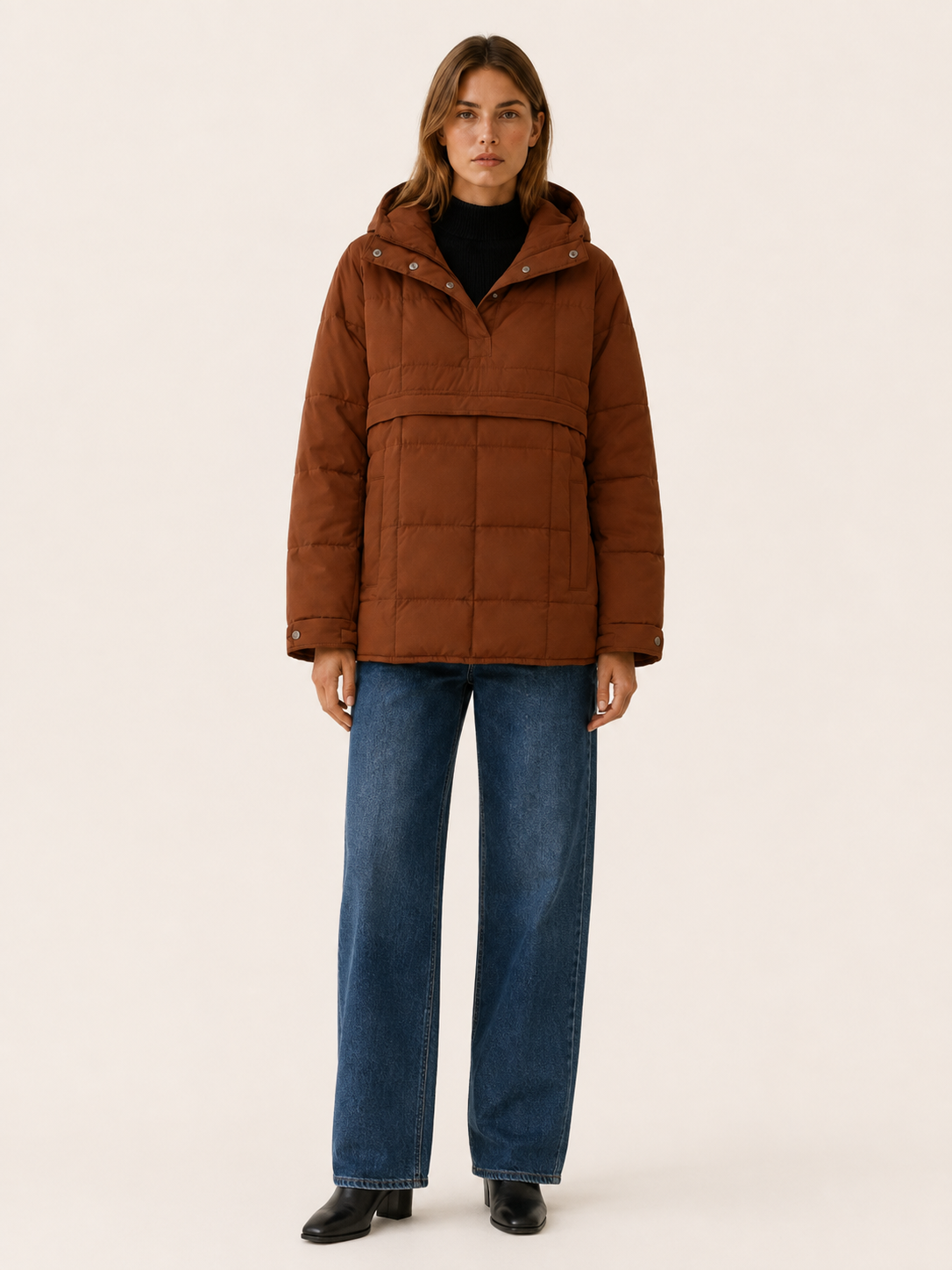 Women's Hooded Quilted Puffer Jacket