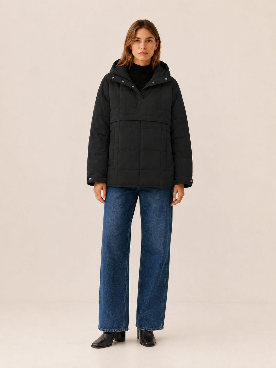 Women's Hooded Quilted Puffer Jacket