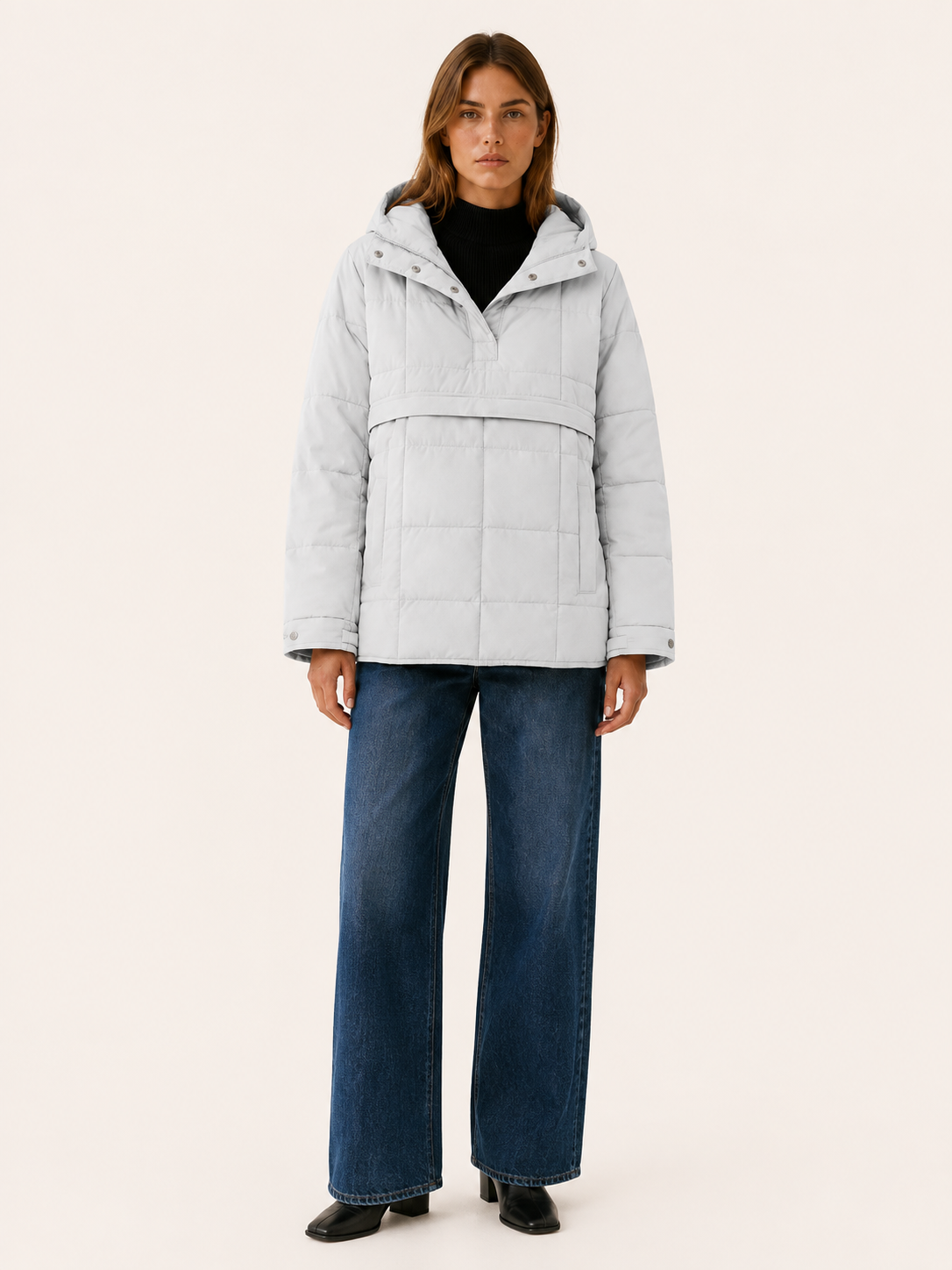 Women's Hooded Quilted Puffer Jacket