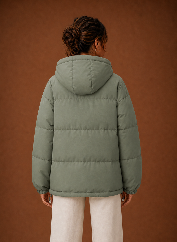 Women's Hooded Puffer Jacket