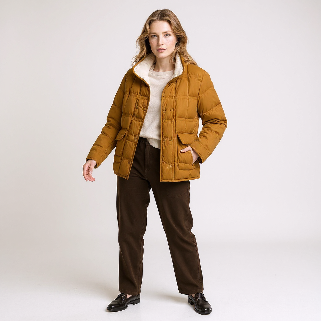 Women's Reversible Lightweight Down Jacket