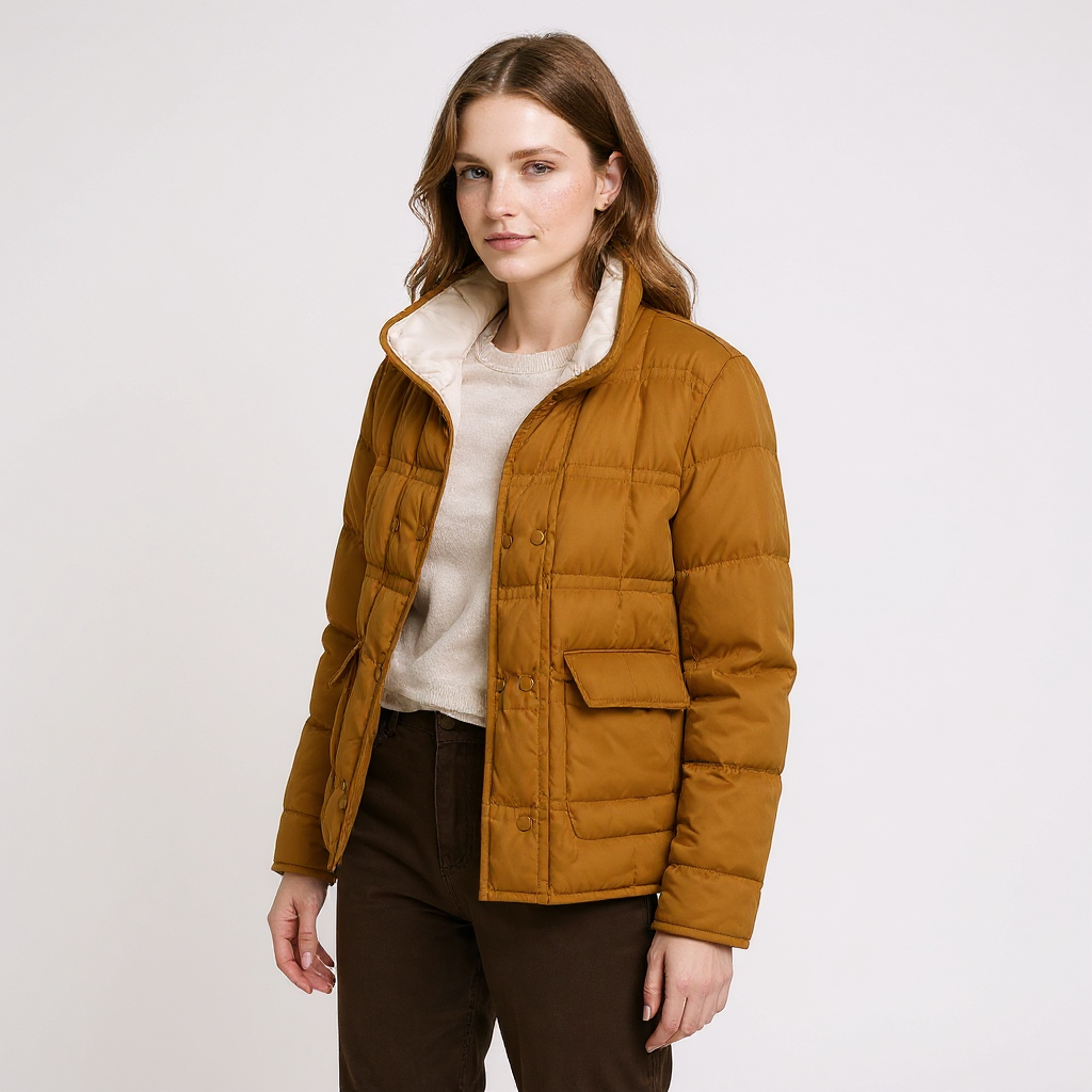 Women's Reversible Lightweight Down Jacket